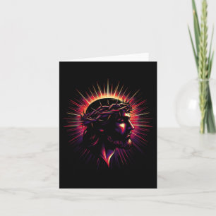 Jesus Faith Cross Christian Religious Bible Verse Card