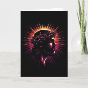 Jesus Faith Cross Christian Religious Bible Verse Card
