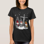 Jesus Faith Hope Love Snowman Christmas Christian  T-Shirt<br><div class="desc">Jesus Faith Hope Love Snowman Christmas Christian</div>