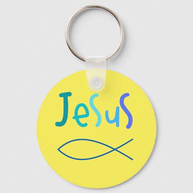 Jesus faith  key ring (Front)