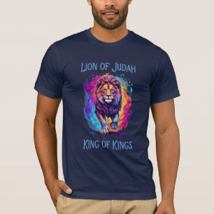 Jesus Faith Lion of Judah Christian Art T-Shirt