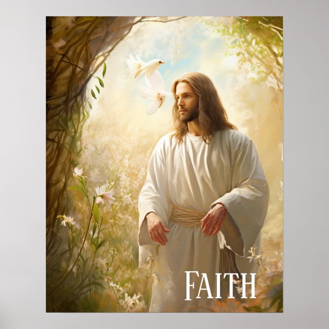 Jesus Faith Poster (Front)