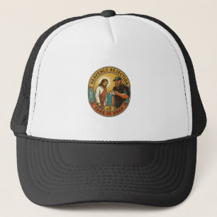 Jesus Fake ID Confiscated Angry Bouncer Club Party Trucker Hat