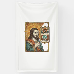 Jesus Fake Verified Checkmark Scam Troll Social Hu Banner
