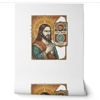 Jesus Fake Verified Checkmark Scam Troll Social Hu Wallpaper