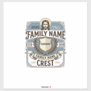 Jesus Family Name Crest Jesus Family Name Crest Ch