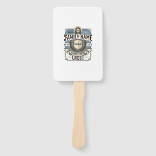 Jesus Family Name Crest Jesus Family Name Crest Ch Hand Fan