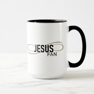 Jesus Fan With Swirl Coffee Mug