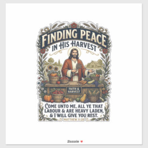 Jesus Farmers Market Handmade Food Graphic Tee Chr