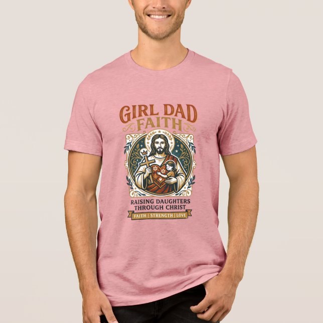 Jesus Fatherhood Micro Identities Graphic Tee Chri (Front)