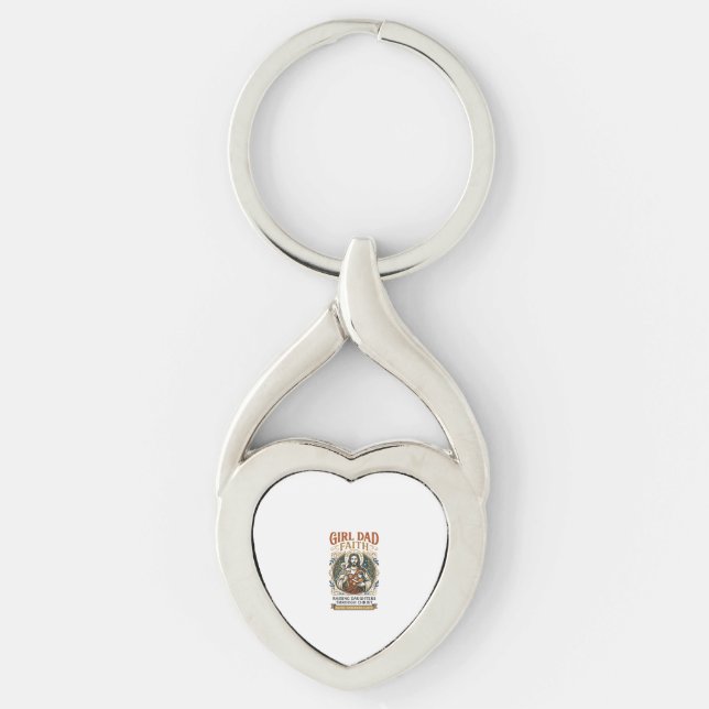 Jesus Fatherhood Micro Identities Graphic Tee Chri Key Ring (Front)
