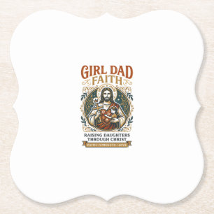 Jesus Fatherhood Micro Identities Graphic Tee Chri Paper Coaster