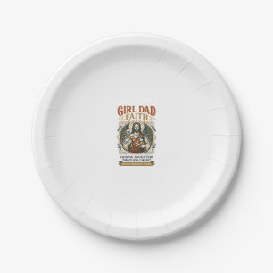 Jesus Fatherhood Micro Identities Graphic Tee Chri Paper Plate