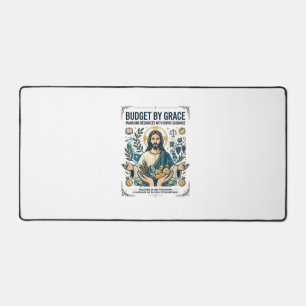 Jesus Financial Peace Debt Free Journey Shirt Chri Desk Mat