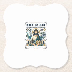 Jesus Financial Peace Debt Free Journey Shirt Chri Paper Coaster