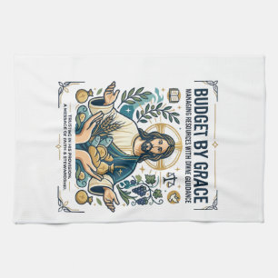 Jesus Financial Peace Debt Free Journey Shirt Chri Tea Towel