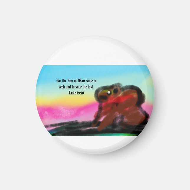 jesus find us  magnet (Front)