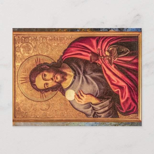 Jesus Fine Art  Postcard (Front)