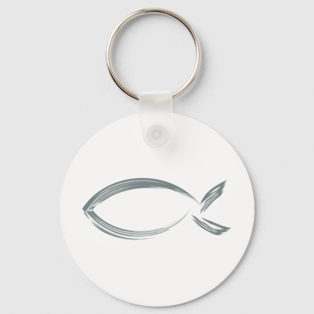 Jesus fish key ring (Front)