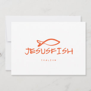 Jesus FISH logo template