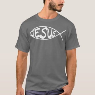 Jesus Fish Show Your Christian Faith family T-Shirt