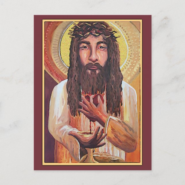 Jesus Flat Thank You Card (Front)