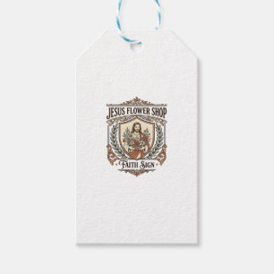Jesus Flower Shop Faith Sign Jesus Flower Shop Sig Gift Tags