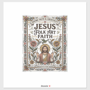 Jesus Folk Art Faith Jesus Folk Art Christian Fait
