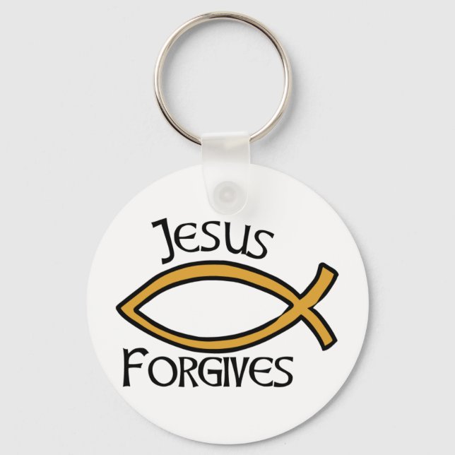 Jesus Forgives Key Ring (Front)