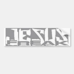 jesus freak bumper sticker