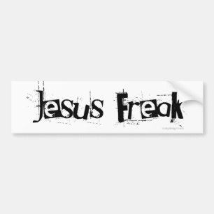 Jesus Freak Bumper Sticker