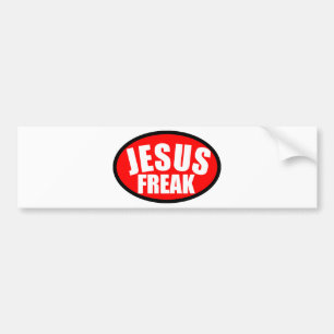 Jesus Freak Bumper Sticker