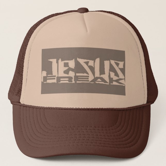 jesus freak trucker hat (Front)
