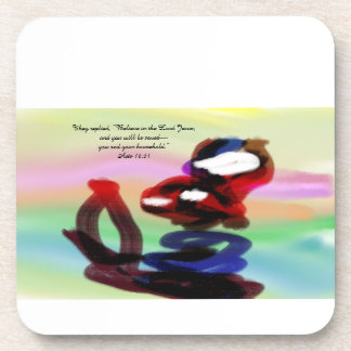 jesus friend coaster