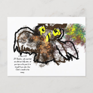 Jesus friend postcard
