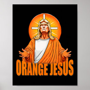 Jesus Funny Trump  Poster