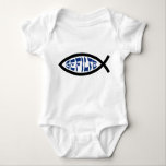 Jesus Gefilte Fish - Jewish Passover Humour Baby Bodysuit<br><div class="desc">Funny Jewish Humour Gefilte Fish T-Shirts & Gifts For Chanukah,  Passover,  or any Jewish Holiday.</div>