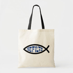 Jesus Gefilte Fish - Jewish Passover Humour Tote Bag