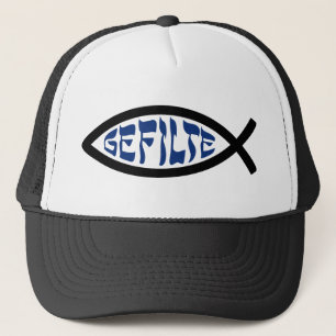 Jesus Gefilte Fish - Jewish Passover Humour Trucker Hat