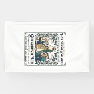 Jesus Genealogy Family Tree Shirt Faith Based Desi Banner