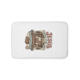 Jesus General Store Label Jesus General Store Chri Bath Mat