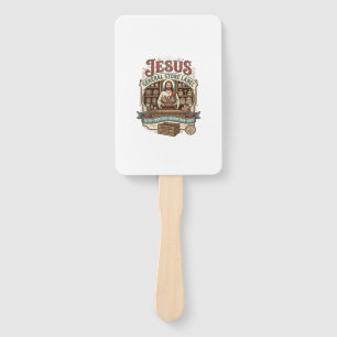 Jesus General Store Label Jesus General Store Chri Hand Fan