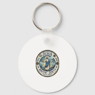Jesus Gentle Movement Wellness Shirt Faith Based D Key Ring