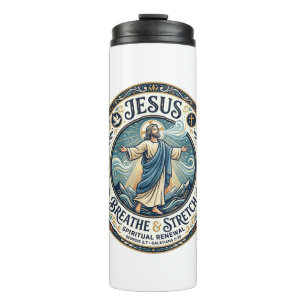 Jesus Gentle Movement Wellness Shirt Faith Based D Thermal Tumbler