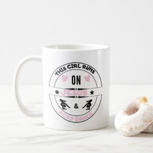 Jesus Girl and Acro dance Girl Funny Coffee Mug