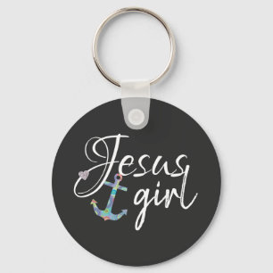 Jesus Girl Key Ring