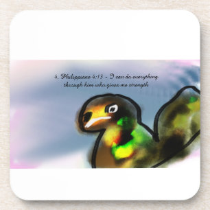 Jesus give strength  coaster