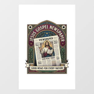 Jesus Gospel Newspaper Jesus Newspaper Christian F