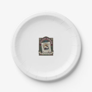 Jesus Gospel Newspaper Jesus Newspaper Christian F Paper Plate