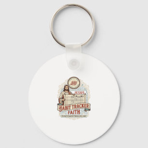 Jesus Habit Tracker Faith Jesus Habit Tracker Chri Key Ring